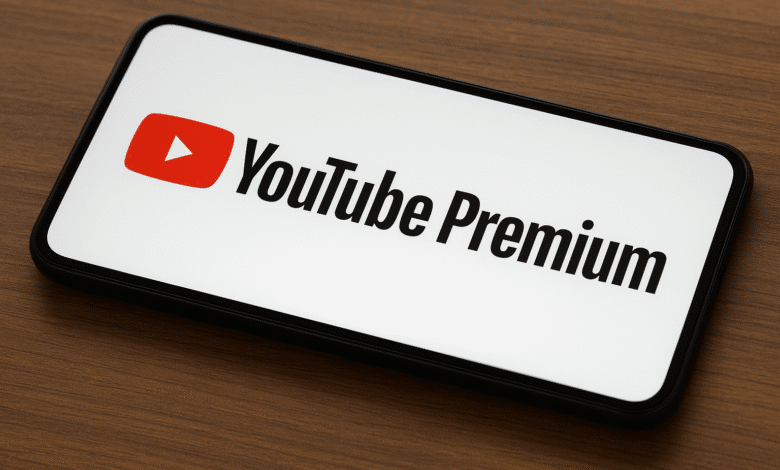 YouTube Premium pas cher : comment payer moins en 2025 (légalement) 1 telephone avec YouTube Premium
