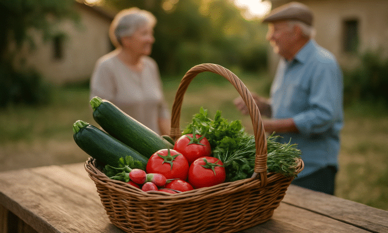 LePotiron : le site malin pour échanger les légumes de son jardin 1 Panier de Legumes Champetres