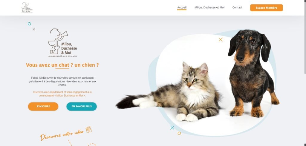 Milou, Duchesse et Moi : comment tester des produits pour chiens et chats